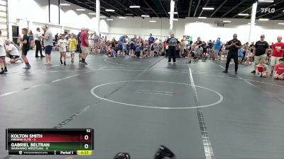 52 lbs Round 2 (4 Team) - Kolton Smith, Firebird Elite vs Gabriel Beltran, Warhawks Wrestling