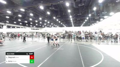 106 lbs Consolation - Luke Degroat, Dominate WC vs Lenix Ortiz, Pounders WC