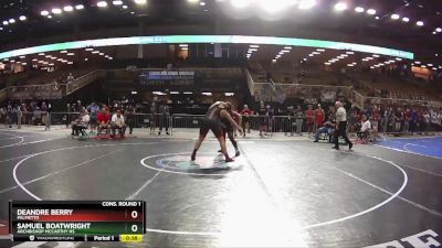 2A 285 lbs Cons. Round 1 - Samuel Boatwright, Archbishop Mccarthy Hs vs DeAndre Berry, Palmetto