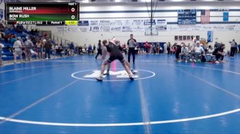 157 lbs Cons. Round 5 - Bow Rush, Miami vs Blaine Miller, Barnsdall