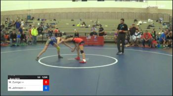 42 kg 5th Place - Mia Zuniga, Team Washington vs Morgan Johnson, Team Colorado
