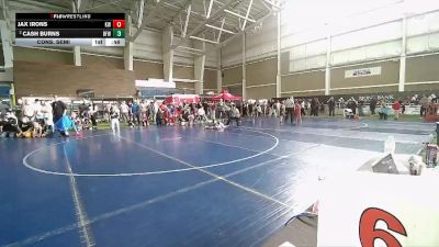 67 lbs Cons. Semi - Jax Irons, King Wrestling vs Cash Burns, BFW