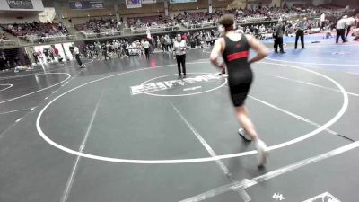 172 lbs Quarterfinal - Levi Gibson, Crowley County vs McKennon Ingle, Durango WC