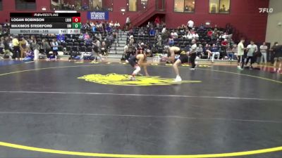 149 lbs Cons. Round 3 - Maximos Stedeford, Montevallo vs Logan Robinson, Woodstock