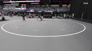 103 lbs Cons. Round 4 - Sofia Abramson, Oklahoma City vs 2 Katherine Hernandez, Life