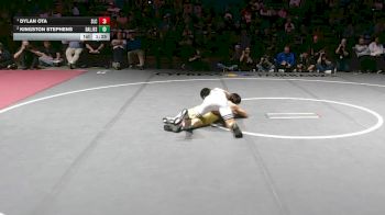 6A 113 lbs 1st Place Match - Dylan Ota, Southlake Carroll vs Kingston Stephens, Dallas Jesuit College Prep School