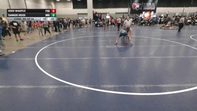 126 lbs Cons. Rd Of 64 - Josh Waufle, Paducah Tilghman High School Wrestling vs Tanner Reed, MWC Wrestling Academy