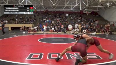 149 lbs Cons. Round 4 - Angel Salgado, Victor Valley College vs Abdon Rodriguez, Victor Valley College