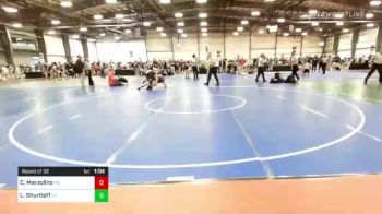 182 lbs Round Of 32 - Caleb Marzolino, PA vs Landen Shurtleff, UT