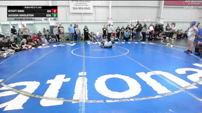 66 lbs Round Robin 4 - Wyatt Sims, Revival Black-YTH vs Jaxson Singleton, Donahue W.A.-Yth