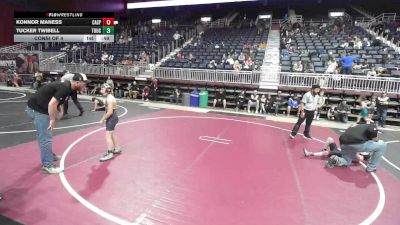 90 lbs Consi Of 4 - Konnor Maness, Casper WC vs Tucker Twibell, Touch Of Gold