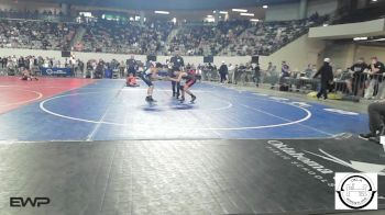 92 lbs Consi Of 16 #2 - Bowen Ellis, Carl Albert vs Gus Camarillo, El Reno