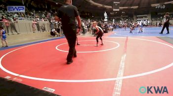 60 lbs Quarterfinal - Knox Perkins, Tahlequah Wrestling Club vs Jasper Shuemake, Viking Wrestling Club