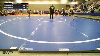 92-96 lbs Rr Rnd 1 - Corbin Eddy, North Desoto Wrestling Academy vs Beau Kimble, Fort Johnson Wrestling