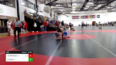 285 lbs Cons. Round 2 - Gabriel Martinez, Heidelberg vs Jack Stuart, Muskegon Community College