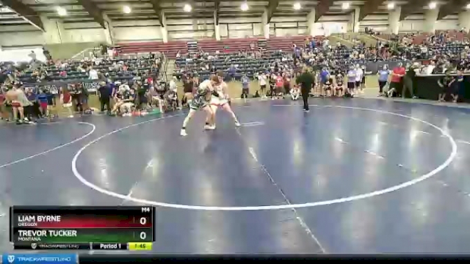 170 lbs Semifinal - Liam Byrne, Oregon vs Trevor Tucker, Montana