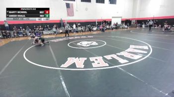 175 lbs Champ. Round 2 - Marty McMeel, Chicago (MARIST) vs Ameer Khalil, New Lenox (PROVIDENCE CATHOLIC)