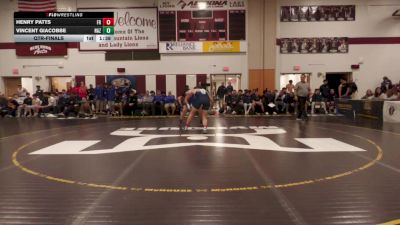 215 lbs Qtr-finals - Henry Patts, Franklin Regional vs Vincent Giacobbe, Nazareth Area