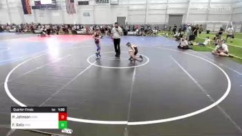 73 lbs Quarterfinal - Peyton Johnson, Dominate WC vs Frank Soliz, Pride