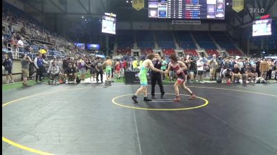 145 lbs Rnd Of 128 - Brecken Strickland, Pennsylvania vs Finn Merrill, Illinois