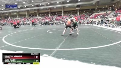 76 lbs Cons. Round 1 - Jack Allen, Mulvane Jr. Wrestling Club vs Draetyn Venable, Holcomb