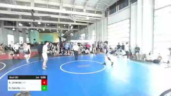 132 lbs Semifinal - Sergio Gomez, Sunkist Kids / Monster Garage vs Kristofer Arrey, Threshhold WC