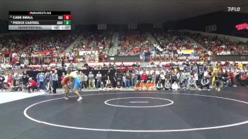 190 lbs Quarterfinal - Pierce Casteel, Abilene Hs vs Cade Small, Chanute Hs