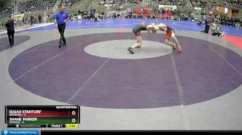 122 lbs Quarterfinals (8 Team) - Shane Parker, Sprague vs Isaiah Stanturf, Roseburg