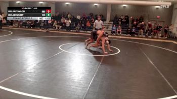 184 lbs Champ. Round 2 - Rylan Taylor, New Mexico Highlands vs Dylan Scott, Southeast Community College