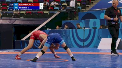 43 kg 1/4 Final - Mukhlisa Masharipova, Uzbekistan vs Sera Furuichi, Japan