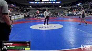 7A 132 lbs Cons. Round 2 - Craig Harris, Smiths Station Hs vs Vincent Aspito, Hoover