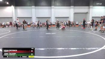 120 lbs Round 5 (6 Team) - Noah Pieterick, Misfits vs Aden Oglesby, Pedraza Wrestling