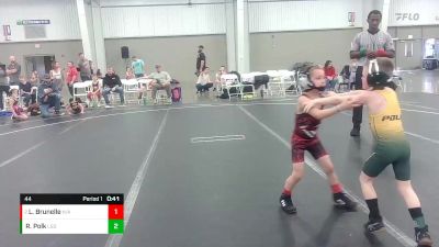 44 lbs Round 1 - Lucas Brunelle, N/A vs Ryker Polk, Great Bridge Wrestling Club