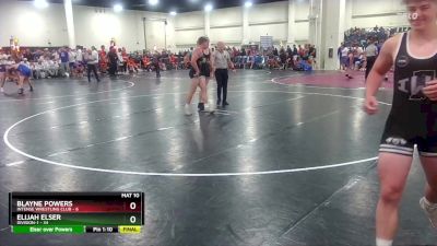 157 lbs Round 1 (6 Team) - Cale Bonenberger, Intense Wrestling Club vs Zachery Schmitt, Division-1