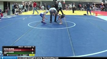 55 lbs Round 3 - Kiah Dukes, BAM vs Etta Burke, Cresco Youth Wrestling Club