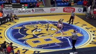 137 lbs Consi Of 8 #1 - Calli Bash, Dubois vs Fiona Cote, Hempfield