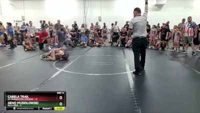 56 lbs Round 1 (6 Team) - Geno Musiolowski, Killa Bees vs Cabela Trail, U2 Journeymen Uprising