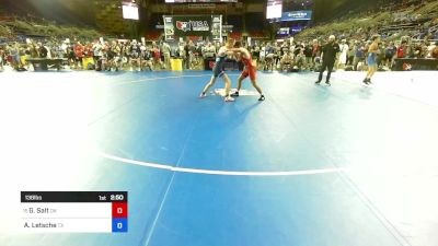 138 lbs Rnd Of 64 - Garrett Salt, OK vs Austin Letsche, TX