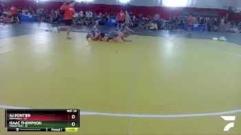 165 lbs Round 1 (4 Team) - AJ Pontier, Indianola vs Isaac Thompson, Princeton