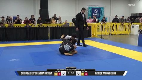 Patrick Aaron Deleon vs Carlos Alberto Oliveira Da Silva 2026 Pan IBJJF Jiu-Jitsu No-Gi Championship