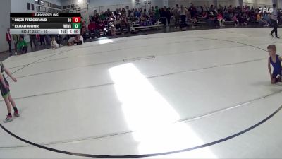 10 lbs Semifinal - Mozi Fitzgerald, Sherman Challengers vs Elijah Mohr, Wisner Rec Wrestling Club