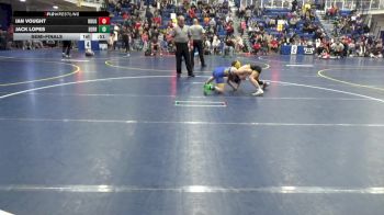 96 lbs Semifinal - Ian Vought, RoughHouse vs Jack Lopes, Derry Area
