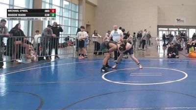 131 lbs Rr Rnd 2 - Michael O'neil, American MMAW - ESC vs Mason Ward, Clearview - ESC