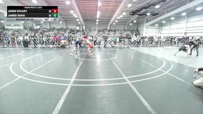 126 lbs Round Of 64 - Aiden Stuart, KS vs James Soha, GA