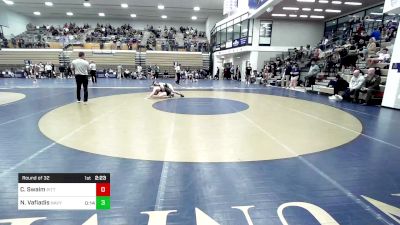 149 lbs Round Of 32 - Connor Swaim, Pittsburgh vs Nick Vafiadis, Navy