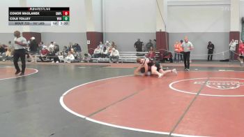 197 lbs Consi Of 8 #1 - Conor Maslanek, Campbell vs Cole Tolley, West Virginia - UNATT