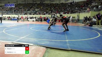 130 lbs Consi Of 16 #1 - Elijah Steele, Westmoore Wresting vs Collin Walters, Team Guthrie Wrestling