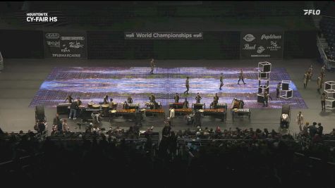 Cy-Fair HS "Houston TX" at 2025 WGI Percussion/Winds World Championships