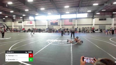 61 lbs Consi Of 4 - Adrian Ramos, Chagolla Trained WC vs Jaime Quezada, TUF CA Wrestling Academy