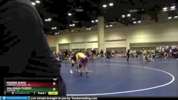 132 lbs Placement (16 Team) - Maleigha Fuzesy, Montana vs Maddie Davis, Nebraska Tidal Wave